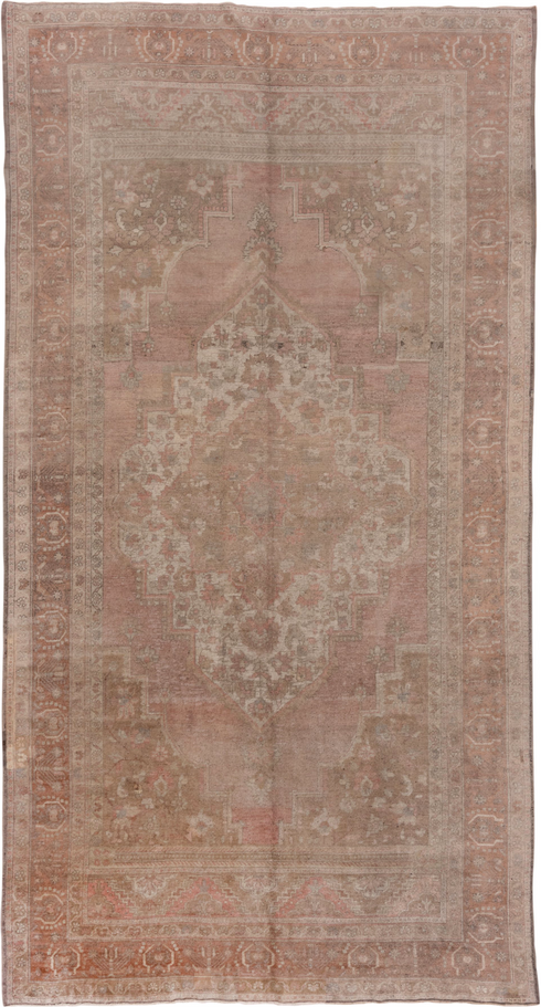 Vintage Oushak Area Rug (6' x 12')